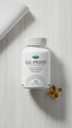 مكمل GG-Prime™ Geranylgeraniol - 150 مجم GG-Gold® من Annatto - يدعم إنتاج CoQ10 وصحة العضلات والعظام - 30 كبسولة هلامية in Saudi Arabia