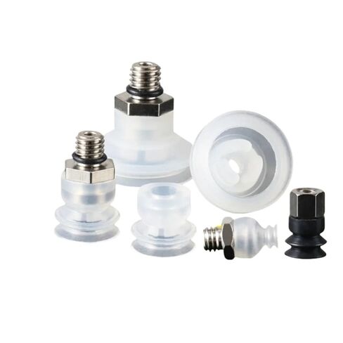 Manipulator vacuum sucker industry ZP3-T04/06/08/10/13 16S/N-B5 double-layer heat-resistant silicone suction nozzle pneumatic(ZP3-T04BN-B5) in Saudi Arabia