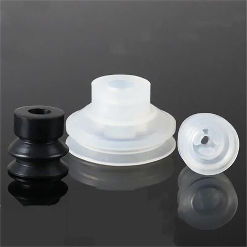 Manipulator vacuum sucker industry ZP3-T04/06/08/10/13 16S/N-B5 double-layer heat-resistant silicone suction nozzle pneumatic(ZP3-T04BN-B5) in Saudi Arabia