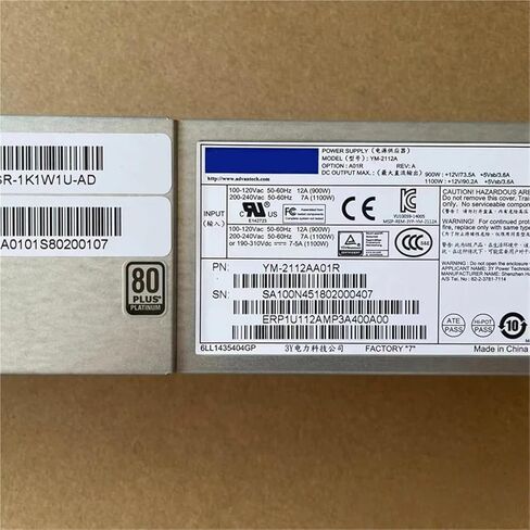 1pc YM-2112A YM-2112AA01R 1100W Switching Power Supply in Saudi Arabia
