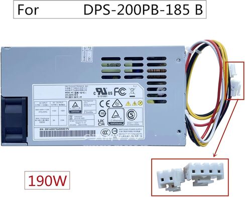 مصدر طاقة 190 واط لـ DPS-200PB-185 B DPS-200PB-185B GOQD1325000802 in Saudi Arabia