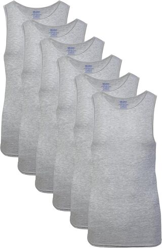 Gildan Men's A-Shirts Tanks Multipack in Saudi Arabia