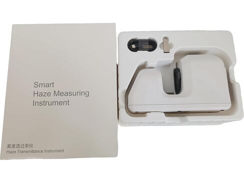 مقياس الضباب لاختبار نقل الضوء قياس الضباب بفتحات اختبار 21 مم 15 مم ASTM ودقة ISO 0.01% تكرار 0.05 لاختبار نظارات الفيلم in Kuwait
