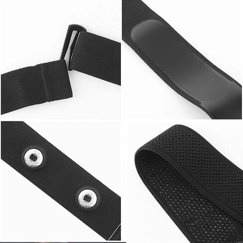 Heart Rate Monitor Replacement Chest Strap Compatible with Polar H10 H9 H7, Breathable with Ventilation Holes for Polar Garmin Sensors in Saudi Arabia