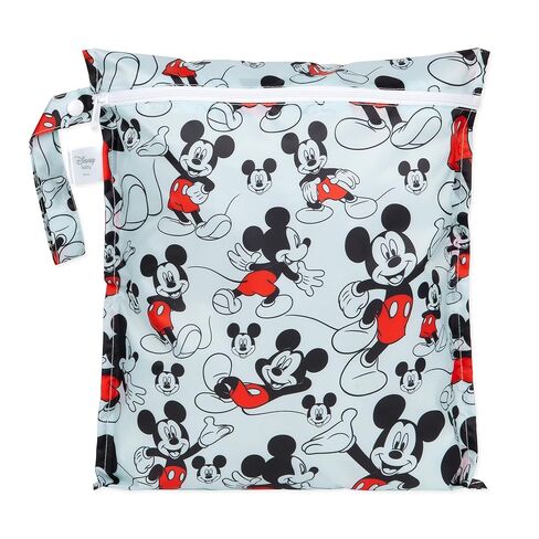 Bumkins Disney Ritproof Watrack Bag for Baby و Travel و Swim Suit و Clits Diapers و Pump Parts و Pool و Gym و Romith و Strap to Stroller و Daycare و Zipper Resulable Bag و Backing Backing و Friends Blue Blue in Kuwait