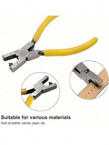 1pc 2mm Universal Handheld Watch Band Pliers, Belt Hole Punch Tool, Hole Punch Eyelet Tool, Tag Punching Machine, Strap Hole Puncher in Saudi Arabia