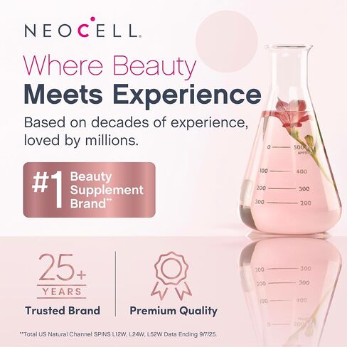 NeoCell Creatine Collagen Powder | 20 Stick Packs | with Multi Collagen Peptides | Plus L-Taurine | Unflavored | Hair, Skin, and Nails Supplement in Saudi Arabia
