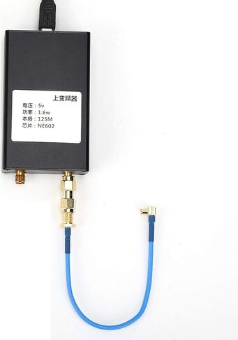 EVTSCAN 0.15 MHz to 30 MHz Wideband HF Upconverter, with HF IF Dual SMA Output, 125MHz LO Frequency, for RTL2832U SDR Receivers and Software, for Shortwave Signals in Saudi Arabia