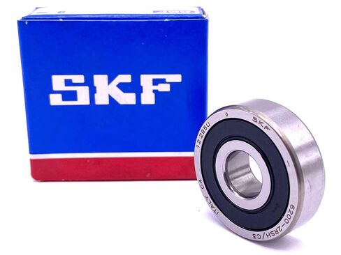 SKF Italy 6200 2RSH C3 محمل كروي ذو أخدود عميق، مطاط مختوم 10x30x9 ملم in Kuwait