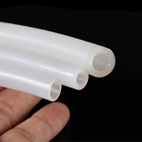 White Silicone Tube 3mm ID 6mm OD 1m Food Grade Air Hose For Transfer Pump in Saudi Arabia