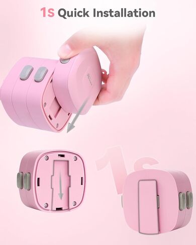 2-in-1 Adjustable Dumbbell & Kettlebell Set for Women (1.1-12.1 lbs), Quick-Change Free Weights for Home Gym, Pilates & Full Body Workout in Saudi Arabia