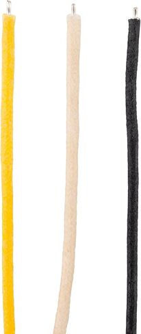 Pure Vintage Cloth Wire, 22 AWG, Black, White, Yellow, 5' in Saudi Arabia