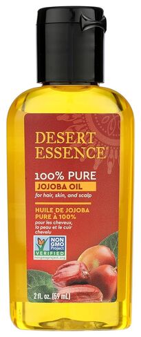 زيت الجوجوبا النقي بنسبة 100% من Desert Essence - 118 مل - عبوة من 2 - زيت أساسي للعناية بالشعر والعناية بالبشرة - جميع أنواع البشرة - بدون بقايا زيتية - قد يساعد في منع التقشر - مزيل المكياج - مرطب ما بعد الحلاقة in Saudi Arabia