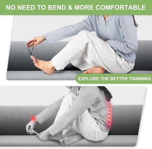 Wide Open Toenail Clippers for Seniors Thick Nails-No Splash Nail Clippers for Men-Heavy Duty Toe Nail Clippers for Women with Nail File-Fingernail Clipper with Catcher- Good Looking in Saudi Arabia