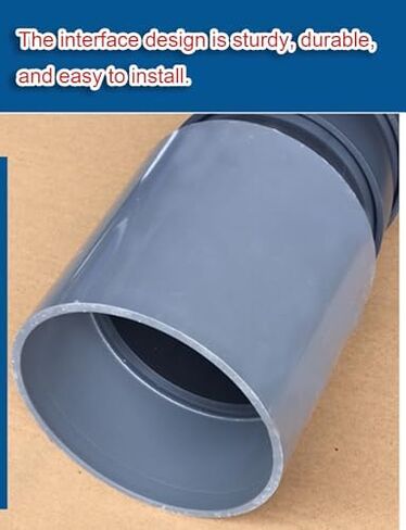Flexible Welding Fume Extractor Hose, 4-8 Inch Duct with Removable Hood for Smoke & Dust Collection, Industrial/Commercial Use (110mm/4.3in, 3.3ft/100cm) in Saudi Arabia