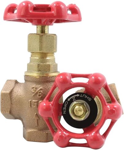 1Pcs Class 150 Cast Bronze Globe Valve Angle Valve(DN25) in Saudi Arabia