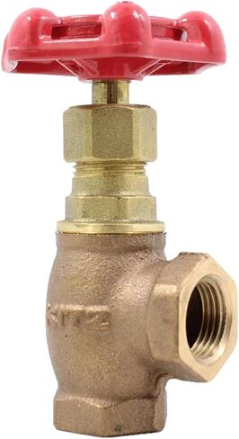1Pcs Class 150 Cast Bronze Globe Valve Angle Valve(DN25) in Saudi Arabia