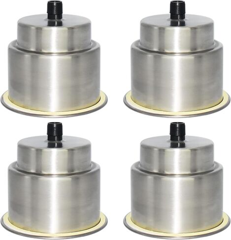 4 Pack Stainless Steel Cup Holder for Boat Marine RV - Rustproof Drink Holder with Drain Hole in Saudi Arabia
