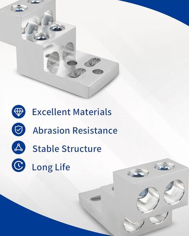 600T-4 العروة الميكانيكية المكدسة تناسب 600T-4-CU9AL 500 Kcmil-4 و600MCM-2 استبدال CU9AL 500 Kcmil-4 نطاق الأسلاك 13/32" in Kuwait