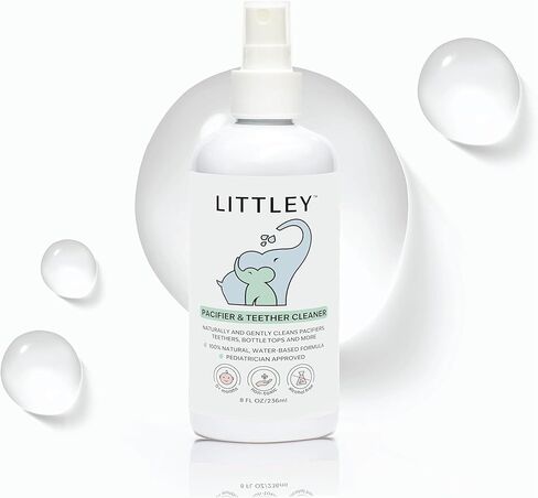 Littley Pacifier و Teether منظف مع حمض hypochlorous ، صيغة غير سامة وخالية من الكحول ، ولطيف لتنظيف أساسي in Saudi Arabia