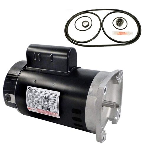 مجموعة محرك استبدال Puri Tech لـ Pentair Challenger 1HP CFII-NI-1F AO Smith B2848 w/GO-KIT-5 in Saudi Arabia