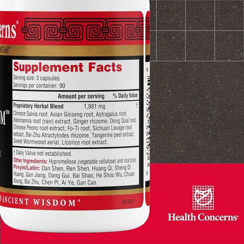 Health Concerns Postpartum – Recovery Support & Women's Hormonal Balance – Uterine Cleansing – Chinese Herbal Supplement for After Childbirth, Miscarriage or Surgery – 270 Capsules in Saudi Arabia