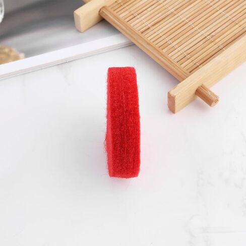 12pcs Wool Cymbal Felts 40mm Jazz Drum Felt Pads Red Round Soft Felt Washers Cymbal Stand Replacement Felt Pads for Drum Set Thickness 10mm in Saudi Arabia