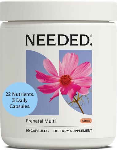 Needed. Multivitamin for Prenatal | Prenatal Multi Essentials Capsule - Pregnancy, Breastfeeding, Postpartum | Expertly-Formulated & Third-Party Tested, | 30-Day Supply in Saudi Arabia