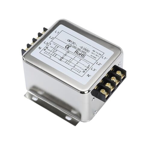 Three-Phase 380V servo Variable Frequency Power Supply Filter CW12B-20A-S (005) Terminal Block Three-Wire and Four-Wire(3 Wire CW12B 30A S -005) in Saudi Arabia