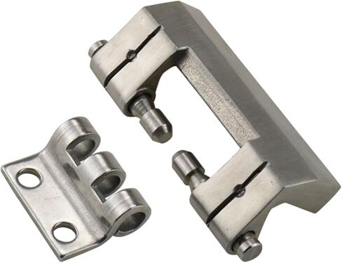Stainless Steel Removable Hinge Industrial Heavy Mechanical Equipment Cabinet Door Hinge 1Pcs(Pipe Type) in Saudi Arabia