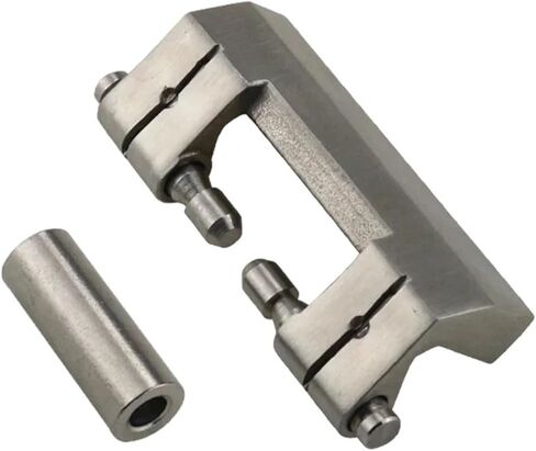 Stainless Steel Removable Hinge Industrial Heavy Mechanical Equipment Cabinet Door Hinge 1Pcs(Pipe Type) in Saudi Arabia