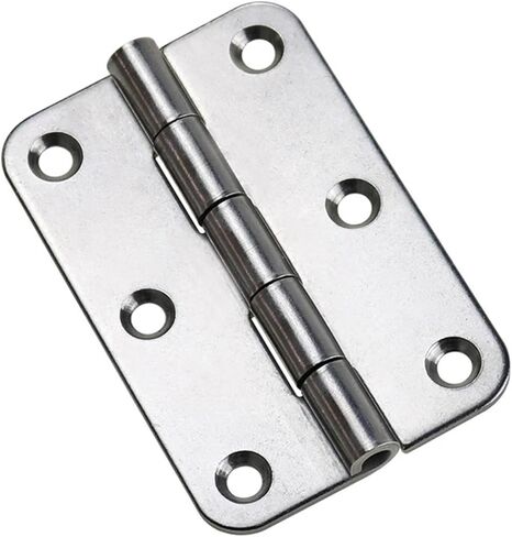 304 Stainless Steel Six-Hole Loose-Leaf Mechanical Door Folding Hinge 1Pcs in Saudi Arabia
