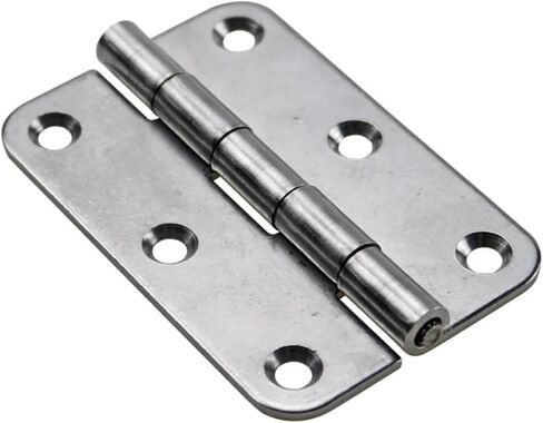 304 Stainless Steel Six-Hole Loose-Leaf Mechanical Door Folding Hinge 1Pcs in Saudi Arabia