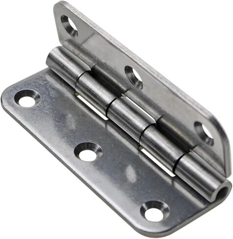 304 Stainless Steel Six-Hole Loose-Leaf Mechanical Door Folding Hinge 1Pcs in Saudi Arabia