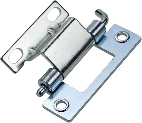 Detachable Folding Right Angle Hinge Industrial Machinery Equipment Box Cabinet Door Hinge 1Pcs(Iron-2) in Saudi Arabia