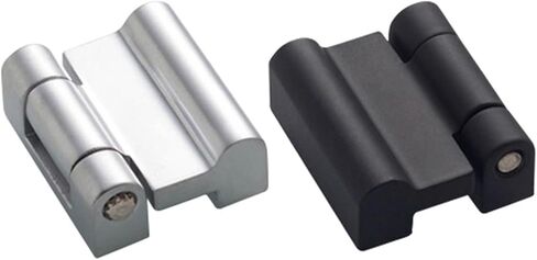 Small Hinge Industrial Machinery/Instrument Equipment Sheet Metal Box Cabinet Door Zinc Alloy Hinge 1Pcs(Matte) in Saudi Arabia