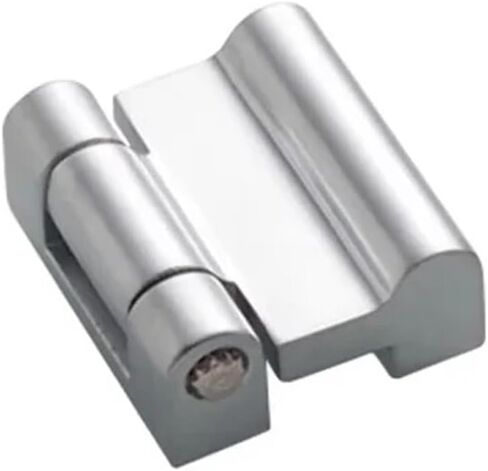 Small Hinge Industrial Machinery/Instrument Equipment Sheet Metal Box Cabinet Door Zinc Alloy Hinge 1Pcs(Matte) in Saudi Arabia
