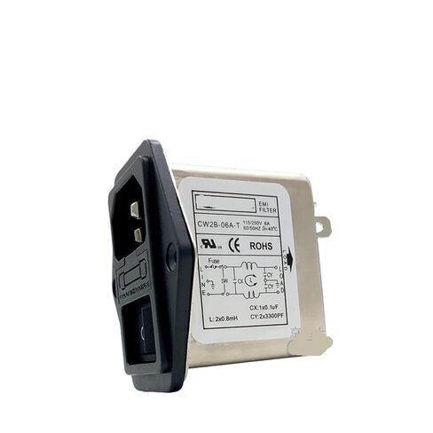 CW2B 3 6 10A مفتاح أمان مقبس مرشح الطاقة ثلاثة في واحد 220 فولت مرحلة واحدة AC T(CW2B -6A -T مفتاح أحمر مع ضوء) in Kuwait