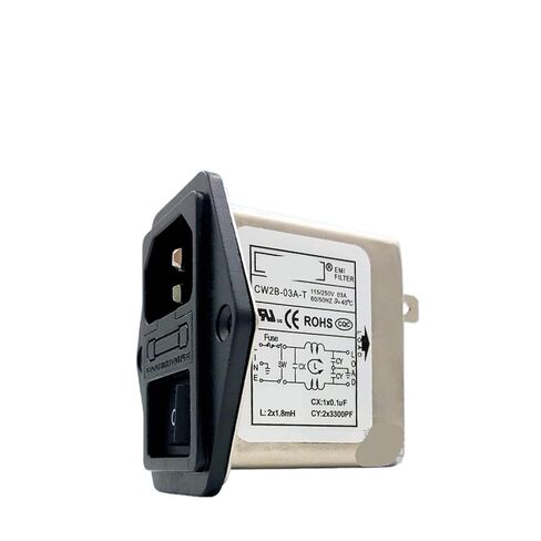 CW2B 3 6 10A مفتاح أمان مقبس مرشح الطاقة ثلاثة في واحد 220 فولت مرحلة واحدة AC T(CW2B -6A -T مفتاح أحمر مع ضوء) in Kuwait