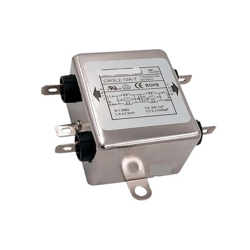 CW3 Servo L2 Power Filter 6 Single Phase T AC 220V Interference 10A(CW3-10A -T Pin) in Saudi Arabia