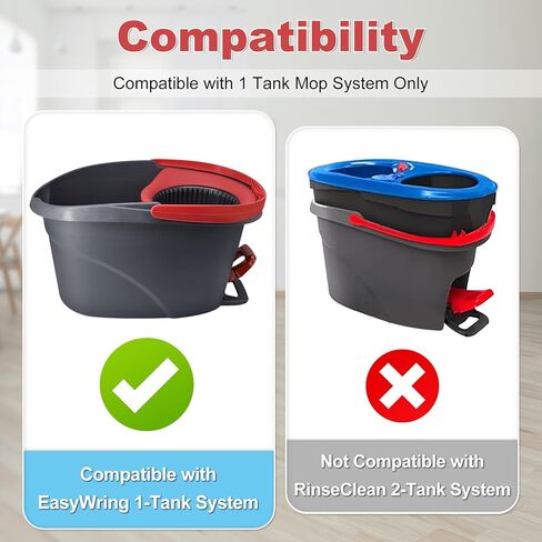 Mop Replacement for Ocedar, Mop for O Cedar, Replacement Mop for O Cedar Spin Mop Contains 4-Section Mop Handle 2 Mop Replace Head 1 Mop Base 1 Scrubber Mop Head for O-Cedar Spin Mop in Saudi Arabia