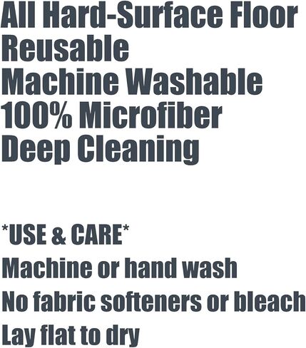 homsis 7 عبوات ممسحة بديلة لرأس ممسحة دوارة ذات خزانين متوافقة مع Ocedar Rinse Clean - عبوات ممسحة مصنوعة من الألياف الدقيقة، آلة تنظيف عميقة قابلة للغسل وسهلة الاستبدال in Kuwait