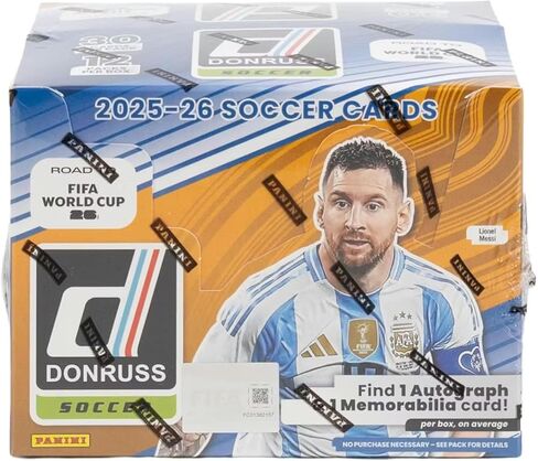 2025/26 Panini Donruss Road to FIFA World Cup Soccer Hobby Box in Saudi Arabia