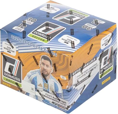 2025/26 Panini Donruss Road to FIFA World Cup Soccer Hobby Box in Saudi Arabia