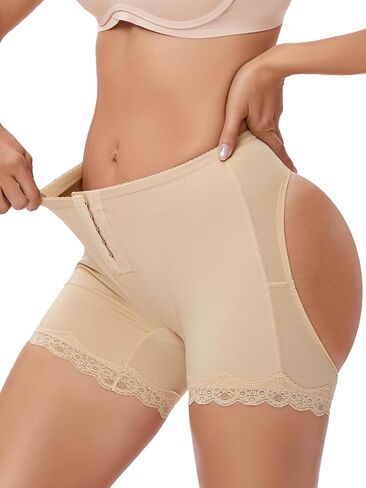 Butt Lifter Shapewear Boy Shorts, Adjustable Hip Enhancer Body Shaper Control Panties for Women in Saudi Arabia