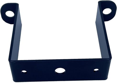 6 PCS 3x3" Square Pipe Tube Strap Clamps,3 inch metal u shaped bracket, steel u clamp bracket for mounting,Powder Coated Black in Saudi Arabia