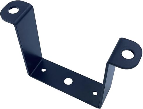 6 PCS 3x3" Square Pipe Tube Strap Clamps,3 inch metal u shaped bracket, steel u clamp bracket for mounting,Powder Coated Black in Saudi Arabia