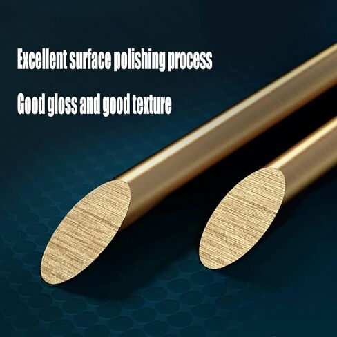 Sliding Door Handle Commercial Double-Sided Swing Door Handle,Heavy Sliding Door Handles in Hotel Offices,Three-Dimensional Relief(Brass,40CM) in Saudi Arabia