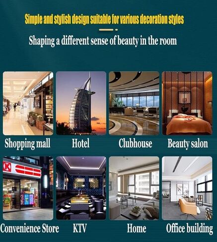 Sliding Door Handle Commercial Double-Sided Swing Door Handle,Heavy Sliding Door Handles in Hotel Offices,Three-Dimensional Relief(Brass,40CM) in Saudi Arabia