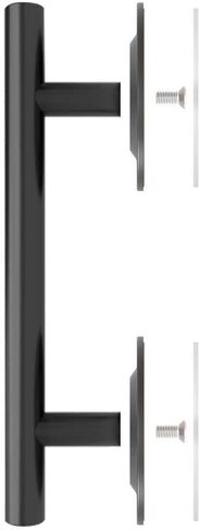 The Version Can Paste Glass Door Handles Commercial Zinc Alloy Tubular Barn Door Wooden Door Sliding Door Handle(200 * 128mm) in Saudi Arabia